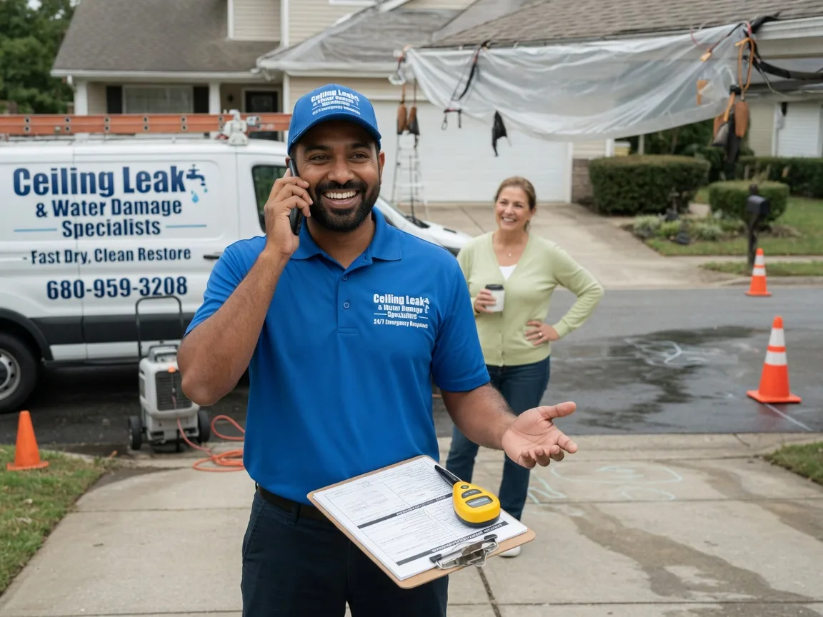 Ceiling Leak Cleanup Ardara, PA FAQs